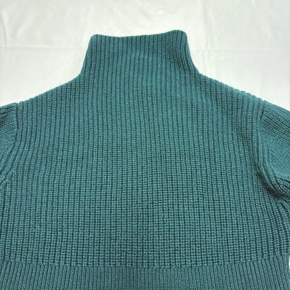 Wilfred By Aritzia Womens Small Cropped Merino Wool Cowl Neck Turtleneck Sweater - Picture 4 of 12